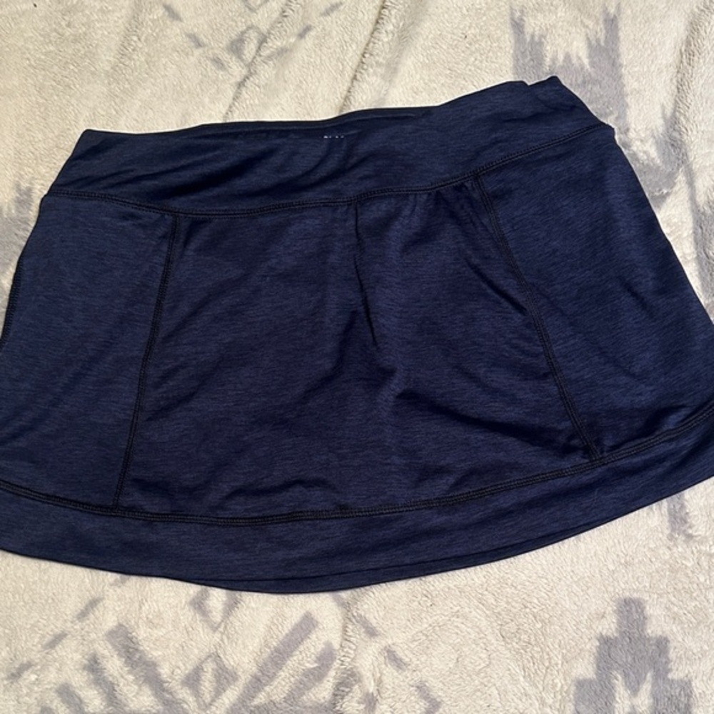 Navy Blue Athletic Skort